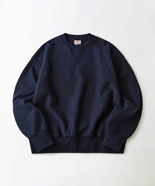 REVERSE HEAVY SWEAT_NAVY