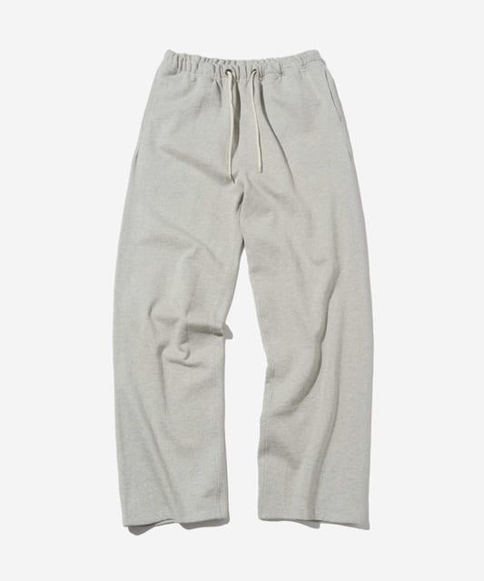WIDE SWEAT PANTS_3%MELANGE GRAY