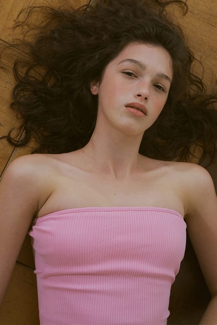 tube top_baby pink