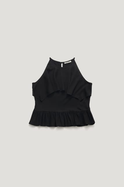 KAIL CANCAN BLOUSE_BLACK
