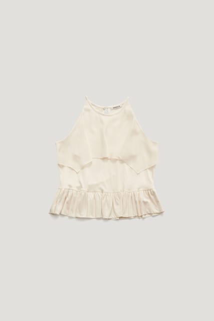 KAIL CANCAN BLOUSE_CREAM IVORY