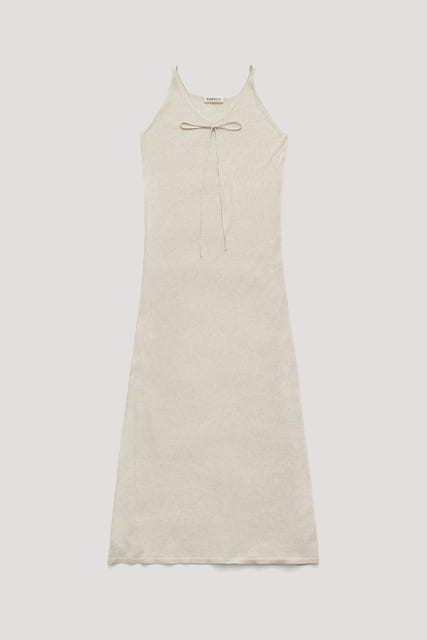 TATE LINEN LONG DRESS_NATURAL IVORY