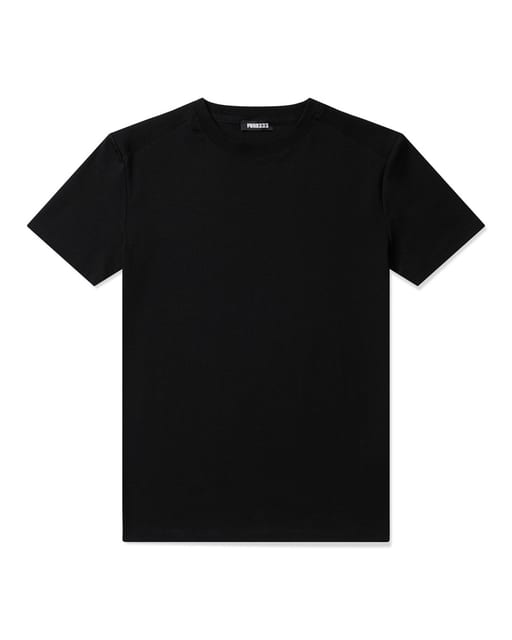M Panel Silket T-Shirt/Black