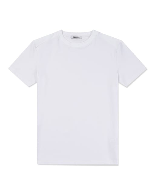 M Panel Silket T-Shirt/White