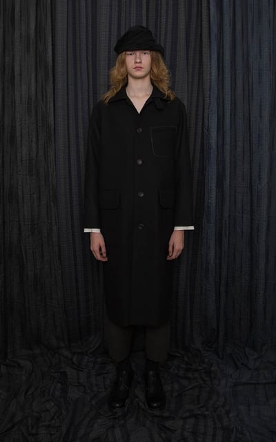 Black Wool Coat