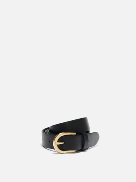 Around belt Black with Gold buckle