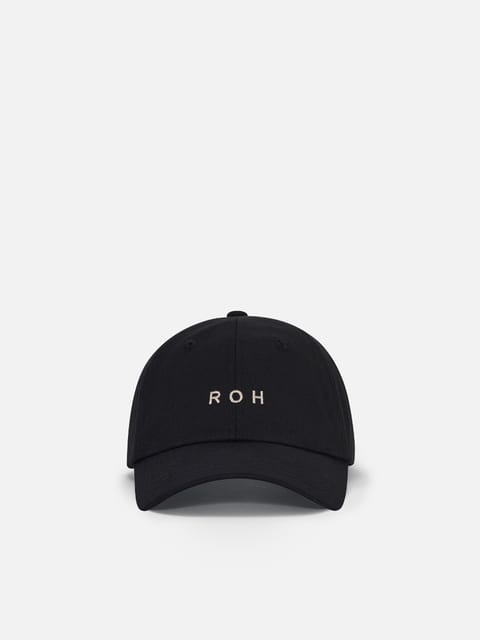 Roh ball cap Black