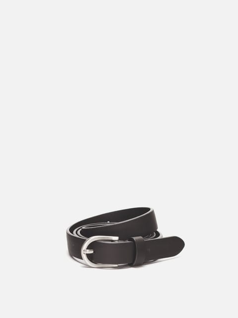 Small Around belt Umber with Silver buckle