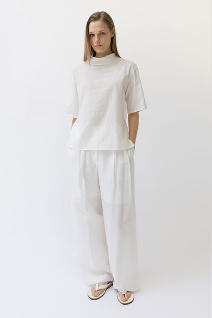 [4TH] Basic Sleeveless Top_White