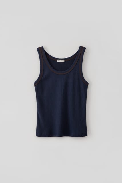 [6TH] Basic Sleeveless Top_Brown