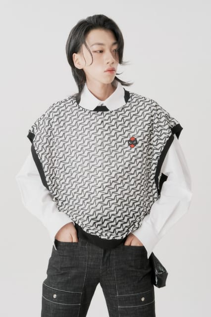 미드플로우 조끼