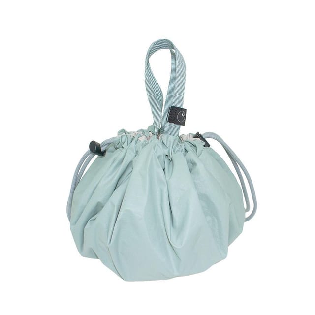 Recycled Nylon Reversible Dumpling Pouch Bag - Sora Gray
