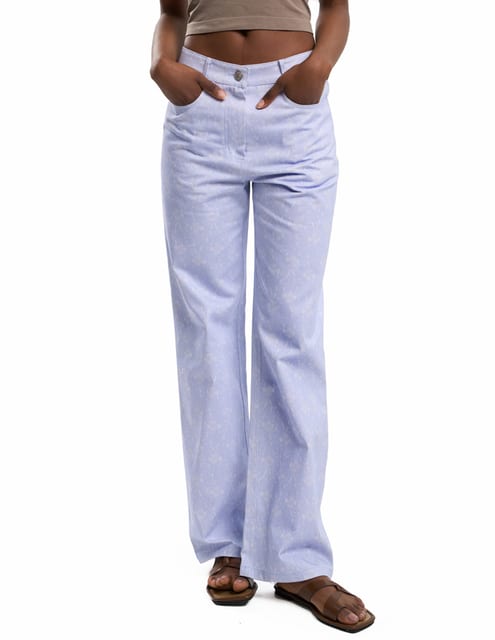 Daisy Pants / Blue