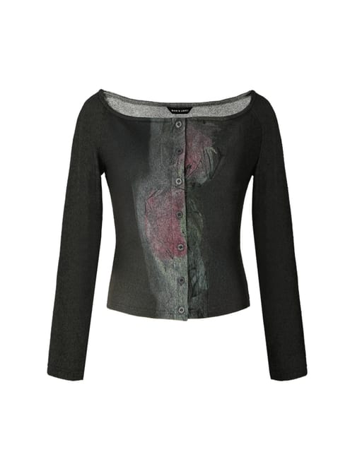 Wrapped Rose Top