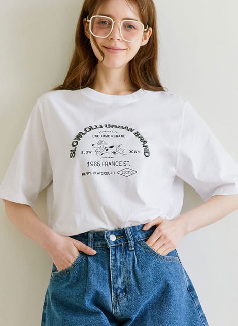 Urban puppy casual t-shirt - Ivory