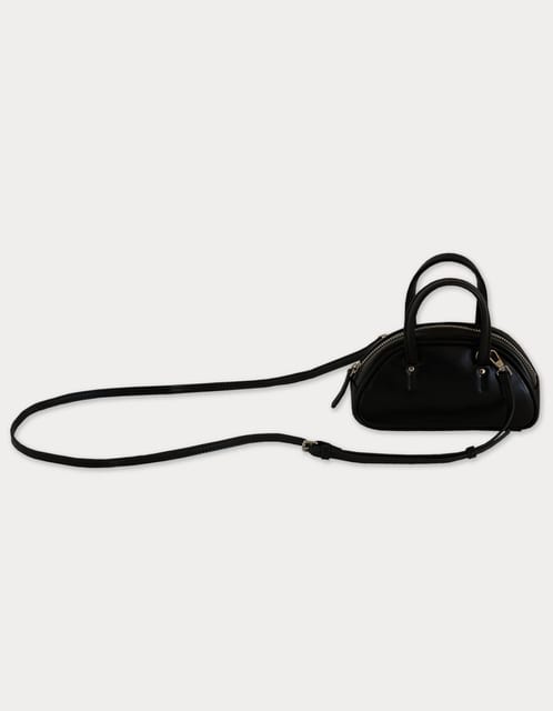 8th / mini baguette bag - black