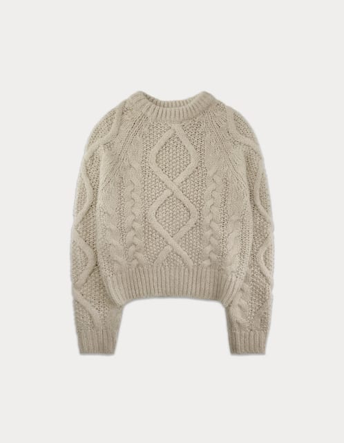 country sweater - beige
