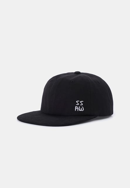 [UNISEX] 송지오 SSAW 패널캡 블랙