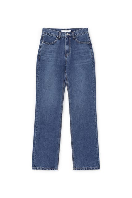 MOSS FIT DENIM PANTS, INDIGO
