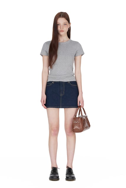 SUNBURN BASIC T-SHIRT, GRAY