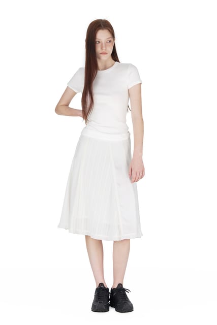 SUNBURN BASIC T-SHIRT, WHITE