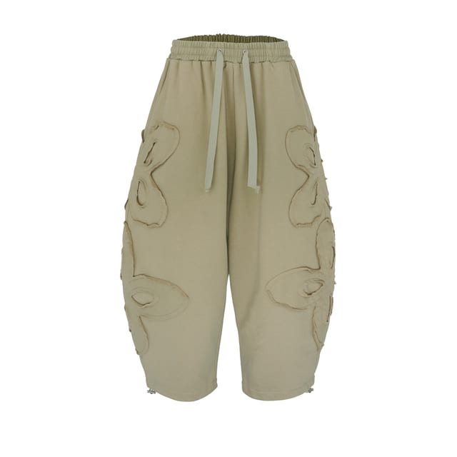 surgery clover logo patchs sweat pants 'olive'