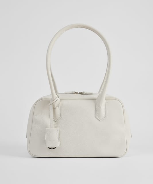 Curve tote bag (Cream)