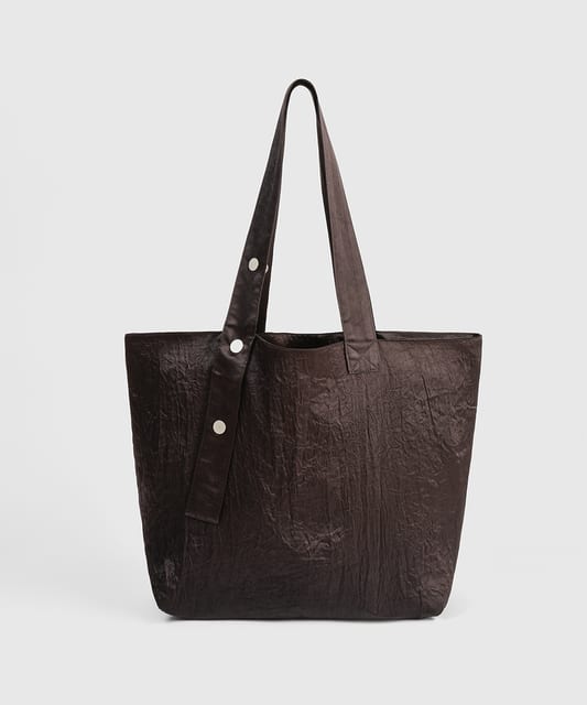 Leaf lounge bag (Deep brown)