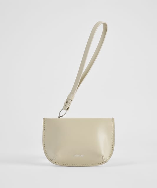 Pebble card wallet (Beige)