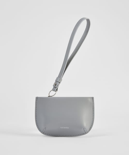 Pebble card wallet (Mint grey)