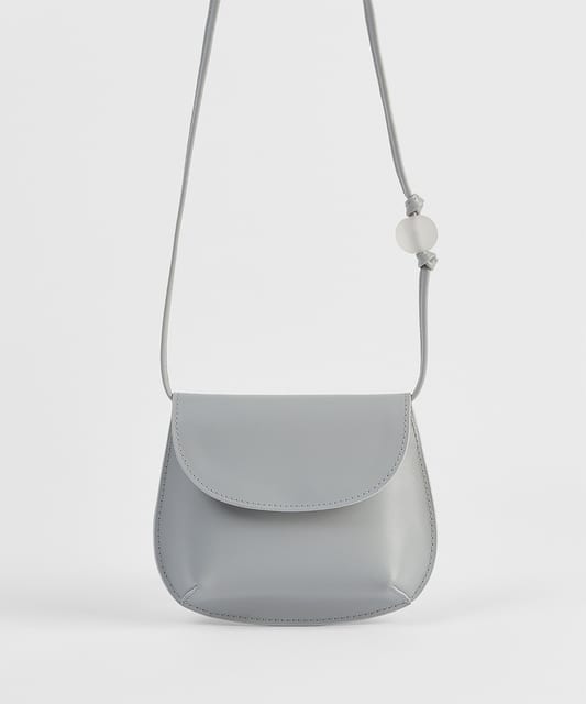 Pebble mini bag (Mint grey)