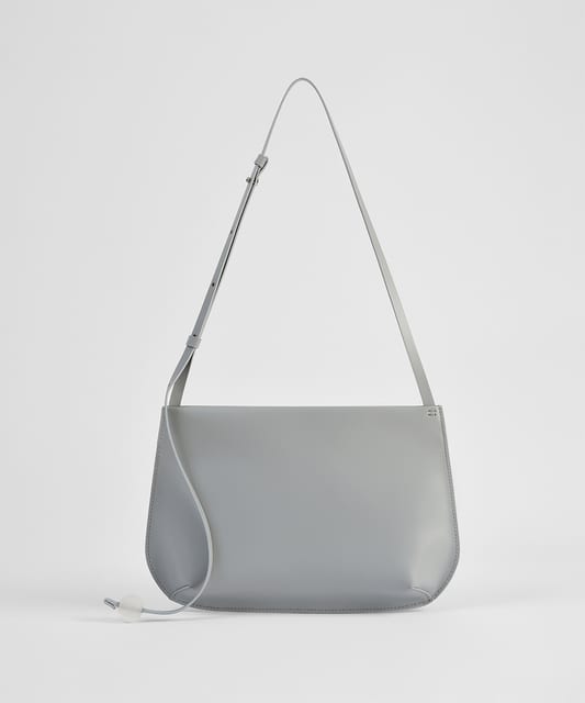 Pebble shoulder bag (Mint grey)
