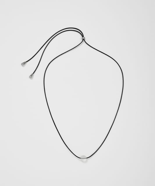Tide ball necklace (White)