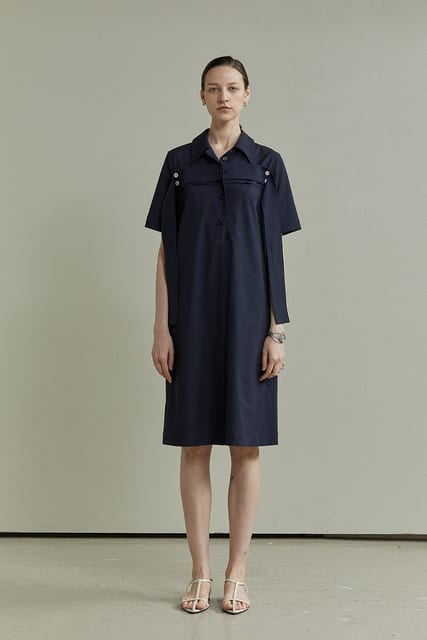 JAPAN SHIRTS STRAP DRESS