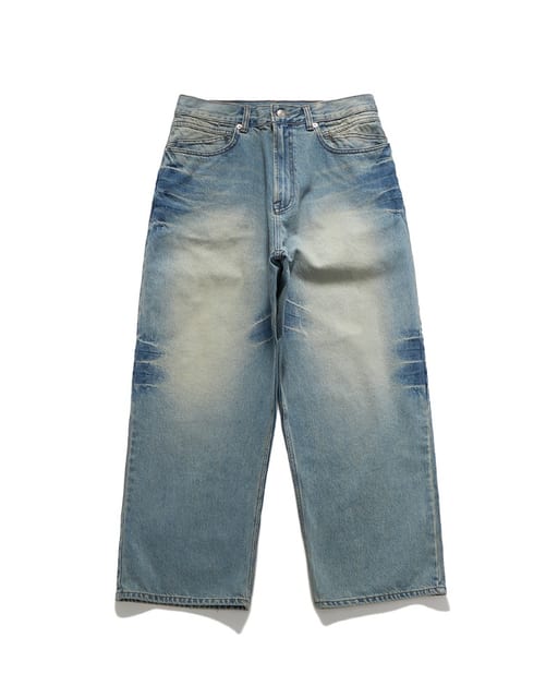 WIDE DENIM / LIGHT BLUE
