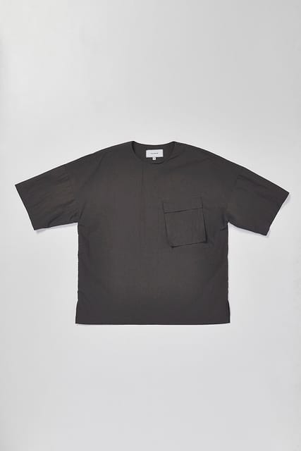 Big Pocket Drop Shirt_ Charcoal