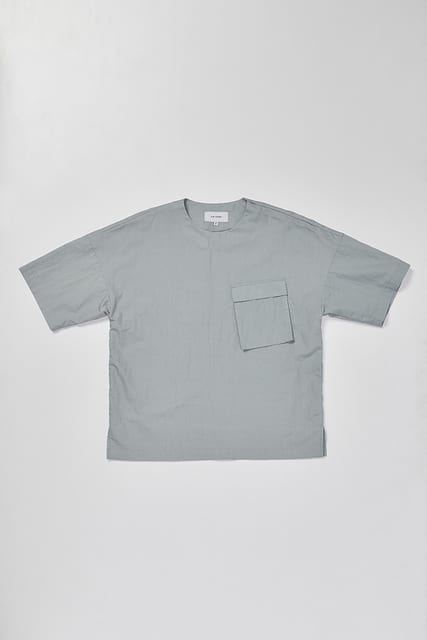 Big Pocket Drop Shirt_ Mint
