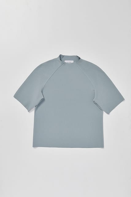High-Neck Sweat Shirt_Pale Mint