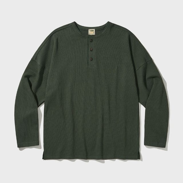 COZY HENLYNECK LONG SLEEVE [Forest]