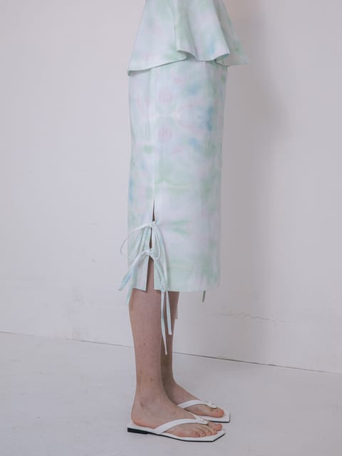 slit-ribbon skirt_gradation