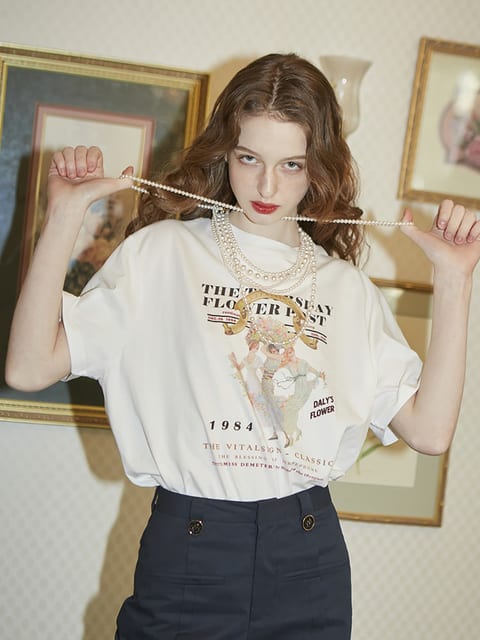 Flower Post T-shirt