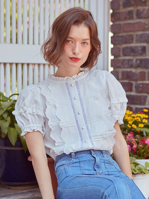 Lace Layered Blouse