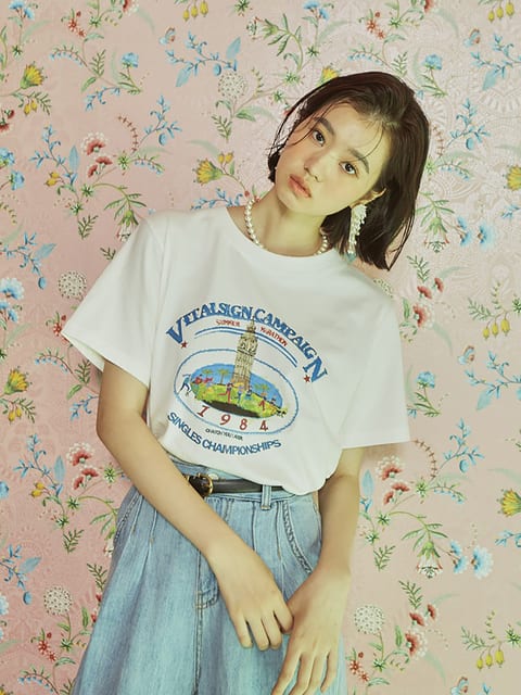 Marathon T-shirt (Ivory)