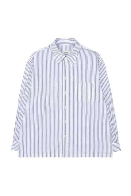 Origami Stripe Shirts - Ocean Blue