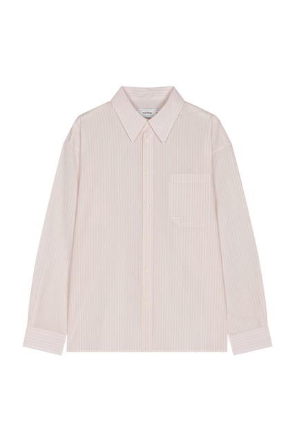 Origami Stripe Shirts - Pink