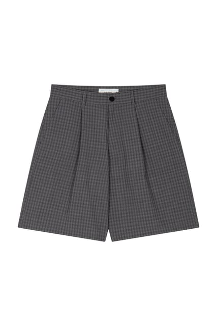 Prism Flare Bermuda pants - Grey Check