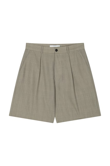 Prism Flare Bermuda pants - Sage Green