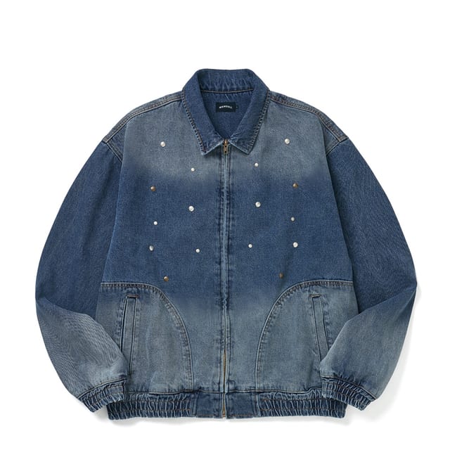 STUDDED DENIM JACKET