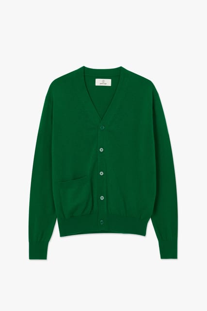 Rover Wool Cardigan 02-2, Green