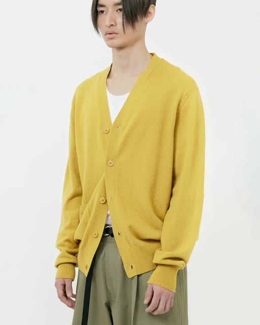 Rover Wool Cardigan 02-2, Lime